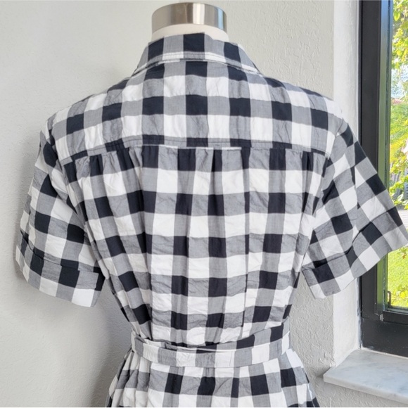EUC TARGET collab black and white gingham sundress with pockets XS - Picture 8 of 10